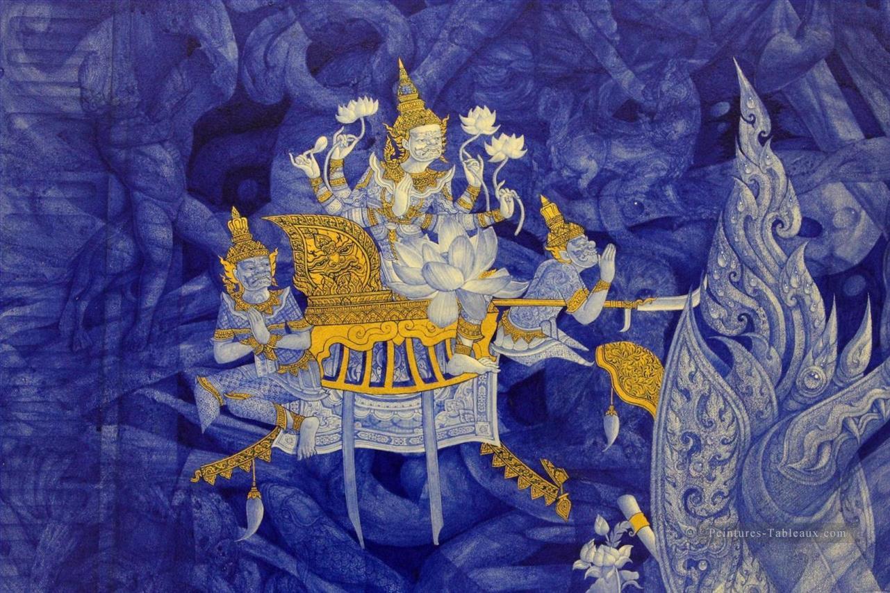contemporain bouddhisme Fantasy 004 CK Fairy Tales Peintures à l'huile